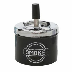 Aschenbecher - Schwarz - Ø 9 Cm