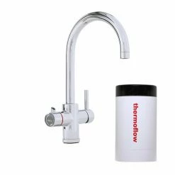 Kochendwasser-Armatur THERMOFLOW 100R - Rund - 5 Liter