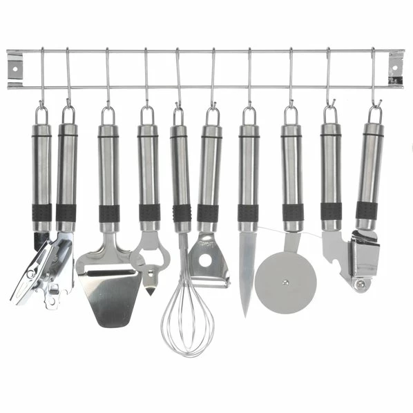 9-teiliges Küchenhelfer-Set - Edelstahl Rostfrei 3 9-teiliges Küchenhelfer-Set - Edelstahl Rostfrei