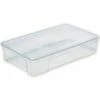 Aufbewahrungsbox - Transparent - 34 Liter -WENKO Geschäft 1002001400 1600Wx1600H 598Wx598H