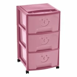 Schubladencontainer - Pink - 39 Cm Breit