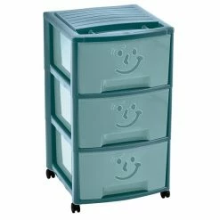 Schubladencontainer - Blau - 39 Cm Breit