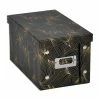 CD-Aufbewahrungsbox - Gold-schwarz - 16,5x28 Cm -WENKO Geschäft 1015000300 1600Wx1600H 598Wx598H