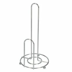 Küchenrollenhalter - Silber - Verchromt - 32,5 Cm