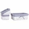 3er-Korbset - Weiß - Weide -WENKO Geschäft 1015098900 1600Wx1600H 598Wx598H
