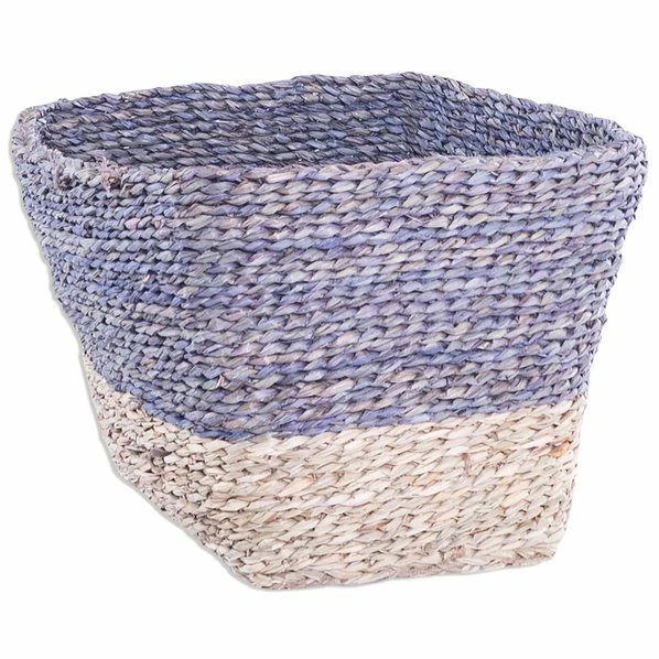 Seegraskorb - Blau-braun - Eckig 3 Seegraskorb - Blau-braun - Eckig