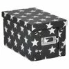 CD-Aufbewahrungsbox - Sterne - Schwarz-weiß - 16,5x15 Cm -WENKO Geschäft 1015116900 1600Wx1600H 598Wx598H