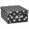 Aufbewahrungsbox - Sterne - Schwarz-weiß - 31x14 Cm -WENKO Geschäft 1015116901 1600Wx1600H 598Wx598H