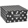 Aufbewahrungsbox - Sterne - Schwarz-weiß - 40x17 Cm -WENKO Geschäft 1015116902 1600Wx1600H 598Wx598H