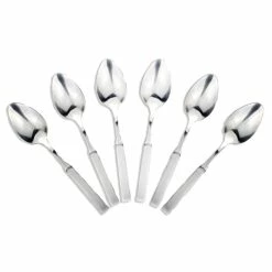 Teelöffel - Edelstahl - 6 Stück