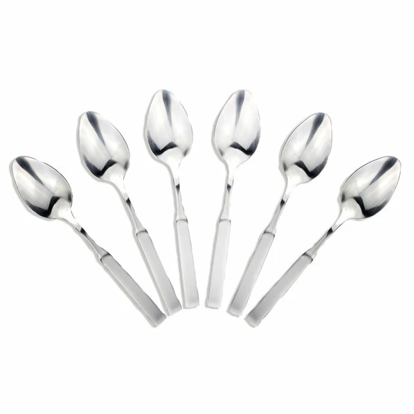 Teelöffel - Edelstahl - 6 Stück 3 Teelöffel - Edelstahl - 6 Stück