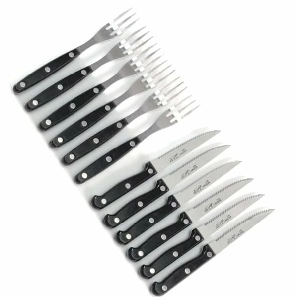Steakbesteck - Edelstahl - 12-teilig 3 Steakbesteck - Edelstahl - 12-teilig