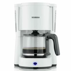 SEVERIN Filterkaffeemaschine KA 4816 - Weiß-grau - 1000 Watt