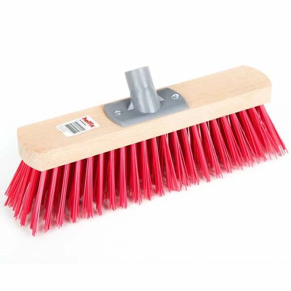 Helfix Straßenbesen - Grau-rot - Massivholz - Kunststoff 3 Helfix Straßenbesen - Grau-rot - Massivholz - Kunststoff