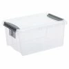 Aufbewahrungsbox - Transparent - Mit Deckel - 14 Liter -WENKO Geschäft 2591000500 1600Wx1600H 598Wx598H