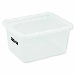 Aufbewahrungsbox - Transparent - Mit Deckel - 48 Liter