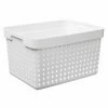 Aufbewahrungskorb - Weiß - 16 Liter 1 Aufbewahrungskorb - Weiß - 16 Liter -WENKO Geschäft 2591002900 1600Wx1600H 598Wx598H