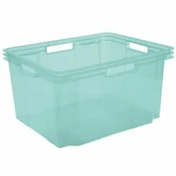 Stapelbox - Türkis Pastell - 26 Liter