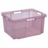 Aufbewahrungsbox - Transparent-grapeade - 26 Liter 2 Aufbewahrungsbox - Transparent-grapeade - 26 Liter -WENKO Geschäft 2591003410 1600Wx1600H 598Wx598H