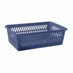 Haushaltskorb - Dunkelblau - Kunststoff - 25,3 Cm