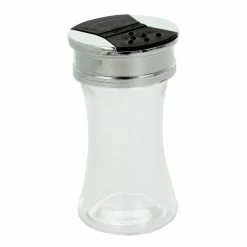 Gewürzstreuer - Glas - Edelstahl