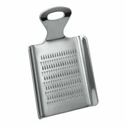 Ingwer- & Knoblauchreibe - Edelstahl