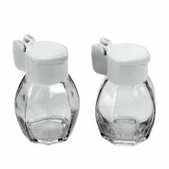 Salz- Und Pfefferstreuer-Set - Glas-Kunststoff