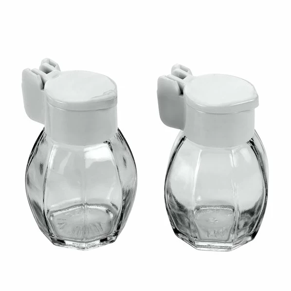 Salz- Und Pfefferstreuer-Set - Glas-Kunststoff 3 Salz- Und Pfefferstreuer-Set - Glas-Kunststoff