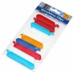 10er Pack Verschluss-Clips - Kunststoff
