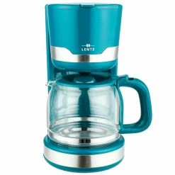 LENTZ Kaffeemaschine - Petrol - 1,5 Liter