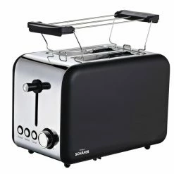 SCHÄFER Toaster - Schwarz - 6 Stufen