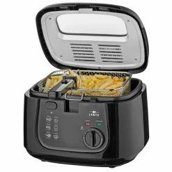 LENTZ Fritteuse 20433 - Schwarz - 2,5 Liter