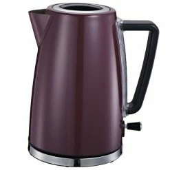 Wasserkocher - Edelstahl - Rot - 1,7 Liter