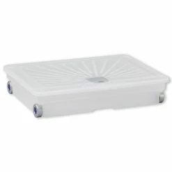 Unterbettbox - Transpartent - Rollbar - 72 Liter