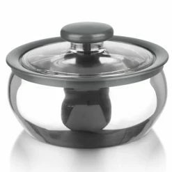 MAXXMEE Thermo-Schüssel - Stahl-grau - 600 Ml