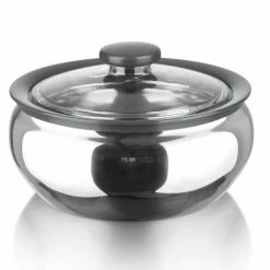 MAXXMEE Thermo-Schüssel - Stahl-grau - 1500 Ml