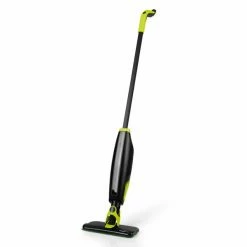 MAXXMEE Akku-Wischmopp - Schwarz-limegreen - Mit Saugfunktion