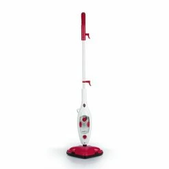 MAXXMEE Dampfbesen - Weiß-rot - 1300 W