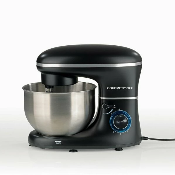 GOURMETmaxx Küchenmaschine - Schwarz - 1500 Watt 3 GOURMETmaxx Küchenmaschine - Schwarz - 1500 Watt