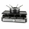 MAXXMEE 2in1 Raclette-Fondue-Set - Schwarz-silber - Edelstahl 1 MAXXMEE 2in1 Raclette-Fondue-Set - Schwarz-silber - Edelstahl -WENKO Geschäft 2791012100 1600Wx1600H 598Wx598H