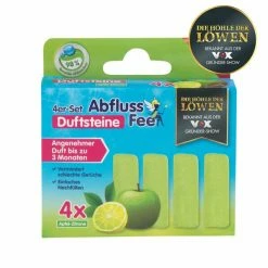 Abfluss-Fee Duftstein-Nachfüllset - Apfel-Zitrone - Für Abfluss-Fee Verschlussstopfen