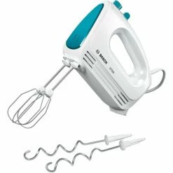 BOSCH Handmixer MFQ2210D - Weiß-türkis - Kunststoff - 4 Stufen