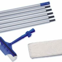 WENKO Teleskop-Fensterwischer MAXI - Microfaser