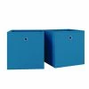 2er-Set Faltboxen BOXAS - Blau - Quadratisch -WENKO Geschäft 9001658900 1600Wx1600H 598Wx598H
