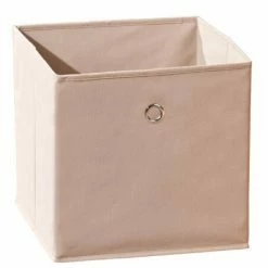 4er-Set Faltkisten - Beige - 31 Cm Hoch