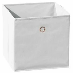 4er-Set Faltkisten - Weiß - 31 Cm Hoch