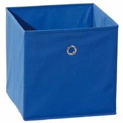 4er-Set Faltkisten - Blau - 31 Cm Hoch