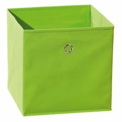Faltbox WINNY - Grün - Mit Metallöse - 32x32 Cm